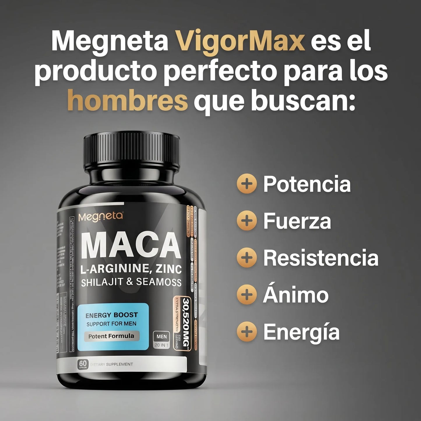 COMPRA 1 Y LLEVA 2 | Megneta VigorMax para Hombres