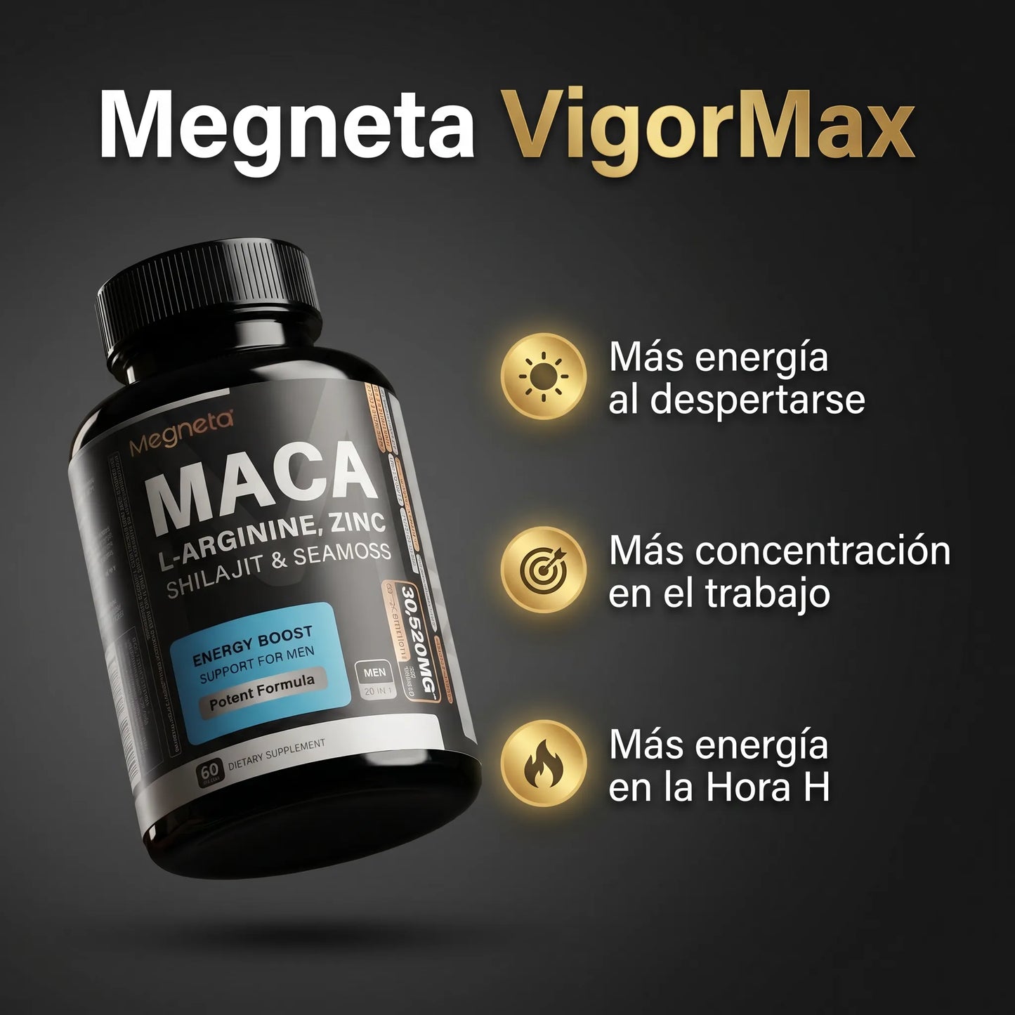 COMPRA 1 Y LLEVA 2 | Megneta VigorMax para Hombres